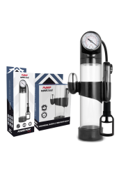 BOMBA ERECCIÓN RX9 TRANSPARENTE CON VIBRADOR PUMP ADDICTED DE LA MARCA PUMP ADDICTED