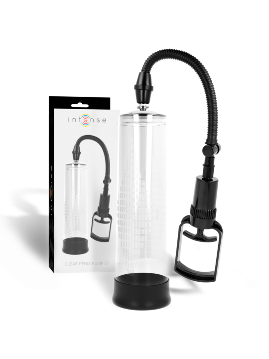 BOMBA DE VACÍO PARA PENE INTENSE CON CALIBRADOR DE LA MARCA INTENSE PUMP