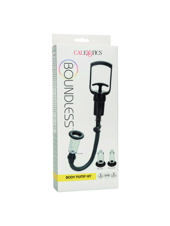 KIT BOMBA CORPORAL BOUNDLESS 3 CILINDROS SUCCIÓN PERSONALIZADA DE LA MARCA CALEXOTICS