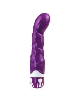 VIBRADOR PUNTO G 10 RITMOS SILICONA SUAVE VIOLETA DE LA MARCA BAILE VIBRATORS