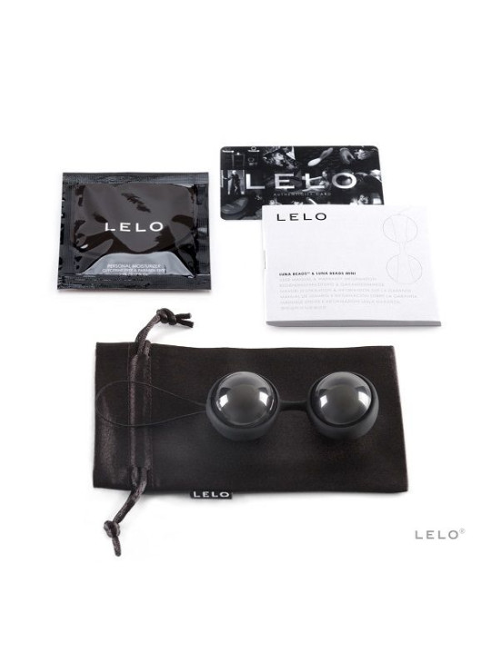 BOLAS KEGEL LUNA BEADS NOIR - PLACER Y SALUD PÉLVICA DE LA MARCA LELO