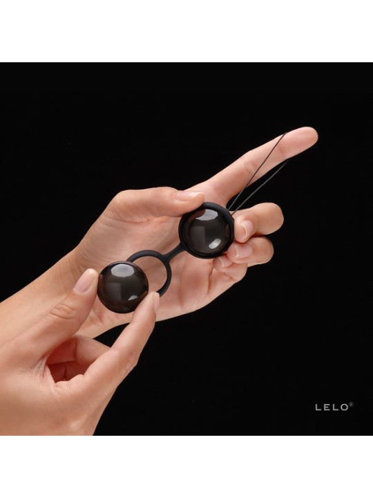 BOLAS KEGEL LUNA BEADS NOIR - PLACER Y SALUD PÉLVICA DE LA MARCA LELO