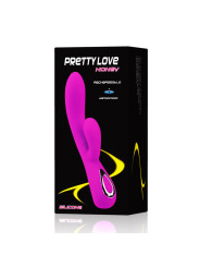 VIBRADOR RAMPANTE SMART HONEY LILA 10 FUNCIONES DE LA MARCA PRETTY LOVE SMART