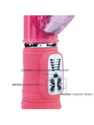 VIBRADOR ROTADOR RAMPANTE 10 FUNCIONES ROSA 27 CM DE LA MARCA BAILE ROTATIONS
