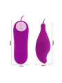 VIBRADOR HUEVO SILICONA 12 MODOS LILA PRETTY LOVE DE LA MARCA BAILE STIMULATING