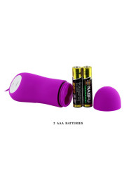 VIBRADOR HUEVO SILICONA 12 MODOS LILA PRETTY LOVE DE LA MARCA BAILE STIMULATING
