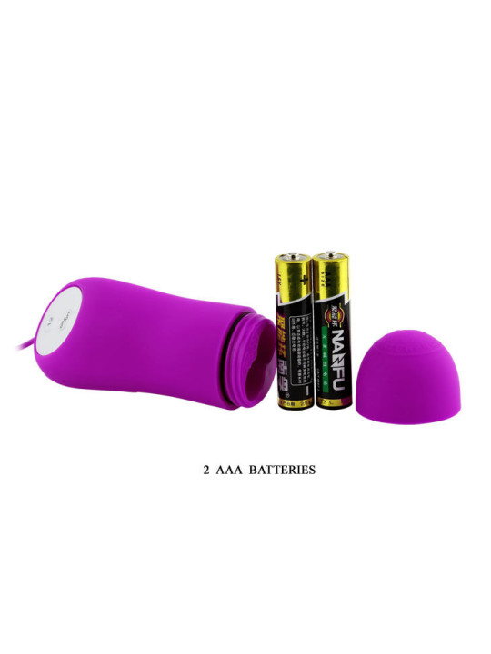 VIBRADOR HUEVO SILICONA 12 MODOS LILA PRETTY LOVE DE LA MARCA BAILE STIMULATING
