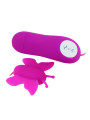 VIBRADOR MARIPOSA CLÍTORIS 12 VELOCIDADES CONTROL REMOTO LILA DE LA MARCA BAILE STIMULATING