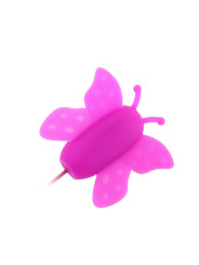 VIBRADOR MARIPOSA CLÍTORIS 12 VELOCIDADES CONTROL REMOTO LILA DE LA MARCA BAILE STIMULATING