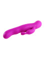MASAJADOR ROTADOR VIBRADOR SILICONA LILA 7 MODOS DE LA MARCA PRETTY LOVE HIGH GRADE