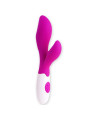 VIBRADOR RAMPANTE LILA 30 MODOS SILENCIOSO DE LA MARCA PRETTY LOVE FLIRTATION
