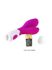 VIBRADOR RAMPANTE LILA 30 MODOS SILENCIOSO DE LA MARCA PRETTY LOVE FLIRTATION