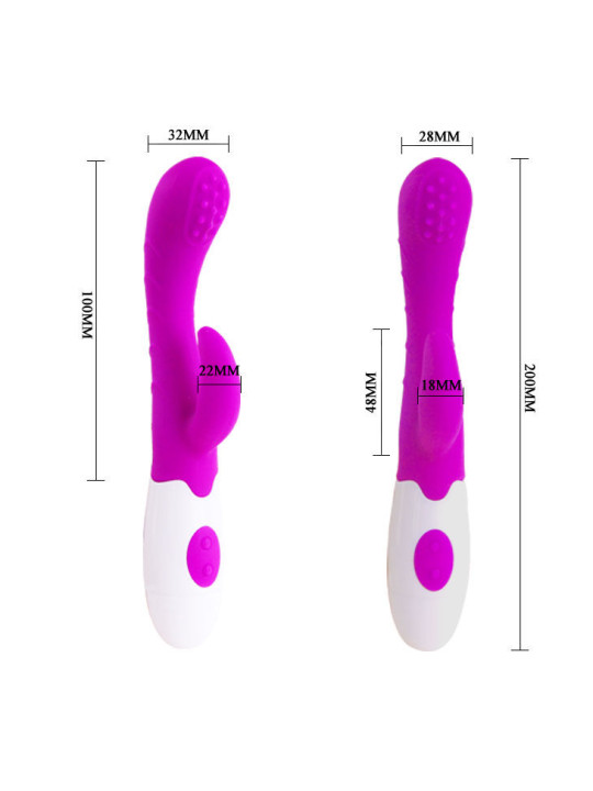 VIBRADOR RAMPANTE FLIRTATION ARTHUR 7 VELOCIDADES DE LA MARCA PRETTY LOVE FLIRTATION
