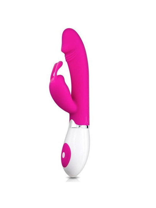 VIBRADOR GENA CON CONTROL DE VOZ Y ESTIMULADOR CLITORIS DE LA MARCA PRETTY LOVE FLIRTATION