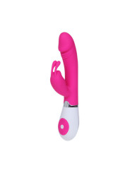 VIBRADOR GENA CON CONTROL DE VOZ Y ESTIMULADOR CLITORIS DE LA MARCA PRETTY LOVE FLIRTATION