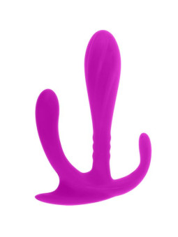 VIBRADOR DOBLE ESTIMULACIÓN VAGINAL Y ANAL EDGAR DE LA MARCA PRETTY LOVE FLIRTATION
