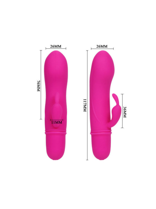 VIBRADOR RABBIT CAESAR LILA 10 MODOS ESTIMULACIÓN CLITORIS DE LA MARCA PRETTY LOVE FLIRTATION