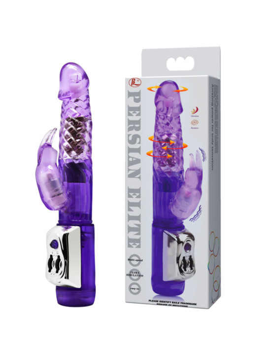 VIBRADOR ROTATORIO PERSIAN ELITE CON ESTIMULACIÓN CLITORIAL DE LA MARCA BAILE ROTATIONS