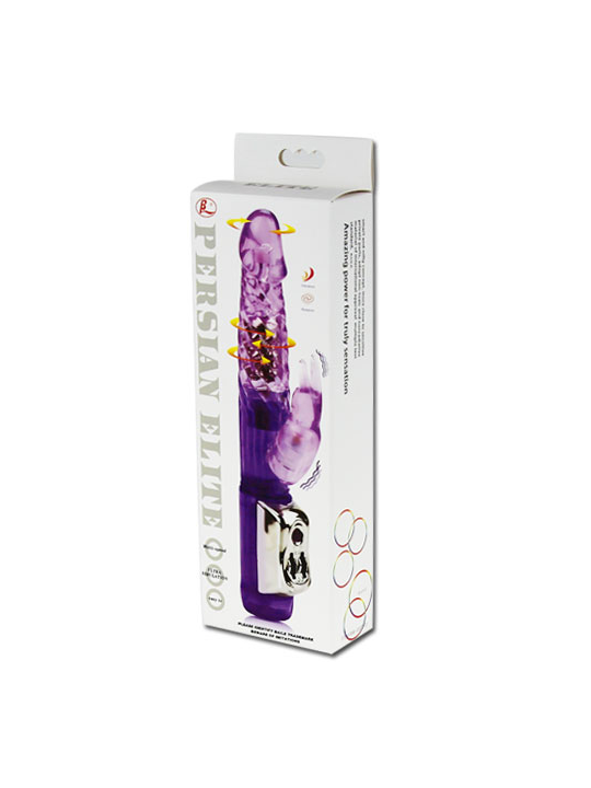 VIBRADOR ROTATORIO PERSIAN ELITE CON ESTIMULACIÓN CLITORIAL DE LA MARCA BAILE ROTATIONS