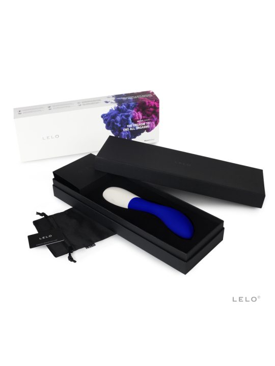 VIBRADOR PUNTO G MONA WAVE AZUL NOCHE DE LA MARCA LELO
