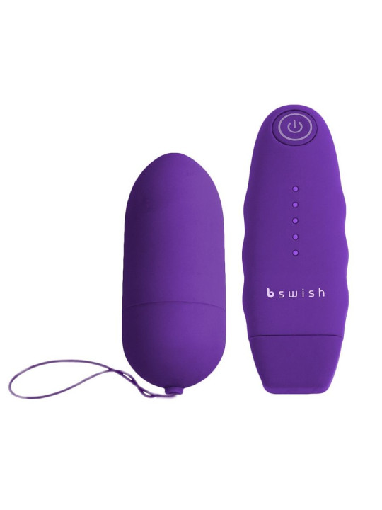 VIBRADOR BNAUGHTY UNLEASHED CONTROL REMOTO LILA DE LA MARCA B SWISH