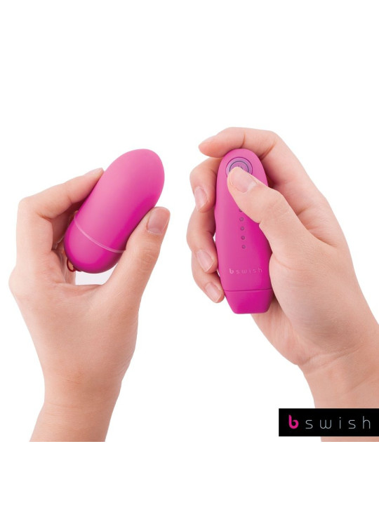 VIBRADOR BNAUGHTY UNLEASHED ROSA CONTROL REMOTO 5 MODOS DE LA MARCA B SWISH