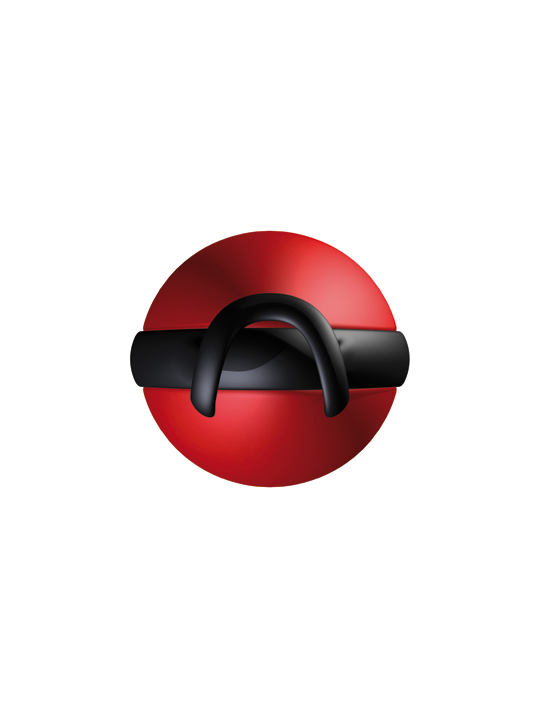 BOLA VAGINAL ROJA PARA SUELO PÉLVICO Y PLACER DE LA MARCA JOYDIVISION JOYBALLS