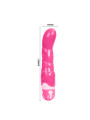 VIBRADOR REALISTA ROSA 21.8 CM 10 FUNCIONES DE LA MARCA BAILE VIBRATORS