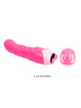 VIBRADOR REALISTA ROSA 21.8 CM 10 FUNCIONES DE LA MARCA BAILE VIBRATORS