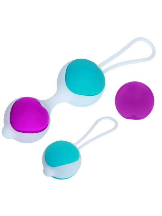 BOLAS HEGEL PRETTY LOVE - SET DE 4 BOLAS DE SILICONA DE LA MARCA PRETTY LOVE FLIRTATION