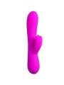 VIBRADOR ESTIMULADOR BARRETTE 30 FUNCIONES SILICONA SUAVE DE LA MARCA PRETTY LOVE FLIRTATION