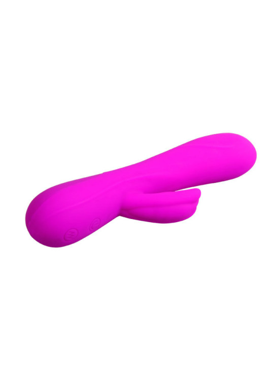 VIBRADOR ESTIMULADOR BARRETTE 30 FUNCIONES SILICONA SUAVE DE LA MARCA PRETTY LOVE FLIRTATION