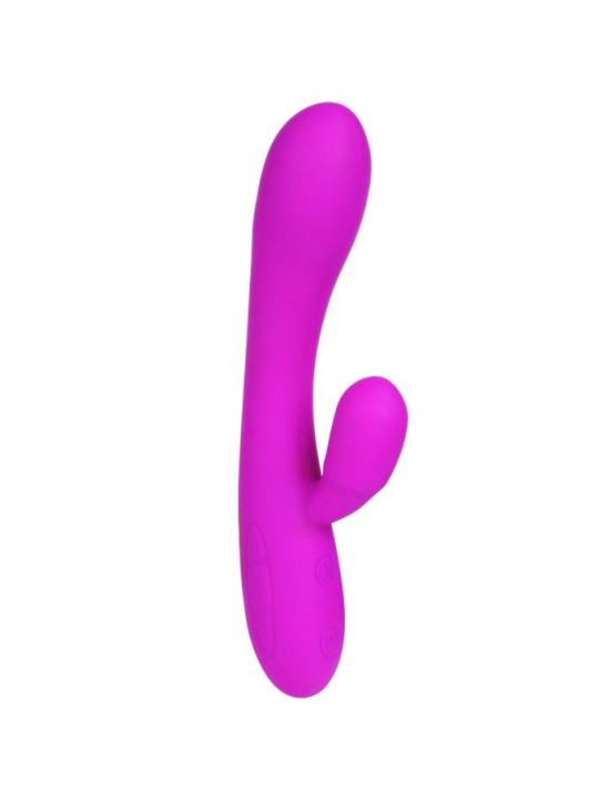 VIBRADOR SMART VICTOR CON ESTIMULADOR CLITORIS RECARGABLE DE LA MARCA PRETTY LOVE SMART