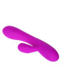 VIBRADOR SMART VICTOR CON ESTIMULADOR CLITORIS RECARGABLE DE LA MARCA PRETTY LOVE SMART