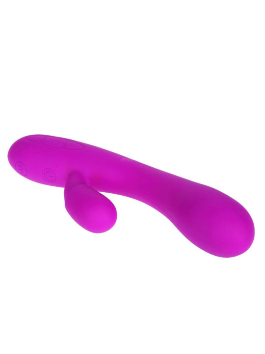 VIBRADOR SMART VICTOR CON ESTIMULADOR CLITORIS RECARGABLE DE LA MARCA PRETTY LOVE SMART