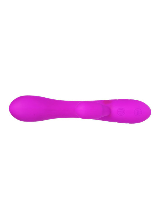 VIBRADOR SMART VICTOR CON ESTIMULADOR CLITORIS RECARGABLE DE LA MARCA PRETTY LOVE SMART