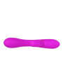 VIBRADOR SMART VICTOR CON ESTIMULADOR CLITORIS RECARGABLE DE LA MARCA PRETTY LOVE SMART