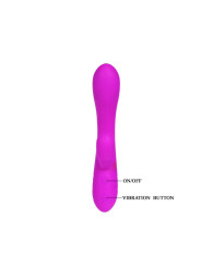 VIBRADOR SMART VICTOR CON ESTIMULADOR CLITORIS RECARGABLE DE LA MARCA PRETTY LOVE SMART