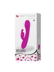 VIBRADOR RABBIT SMART 30 MODOS HUNTER SILICONA DE LA MARCA PRETTY LOVE SMART