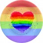 8 PLATO REDONDO 23 CM LGBT DE LA MARCA DIVERTY SEX