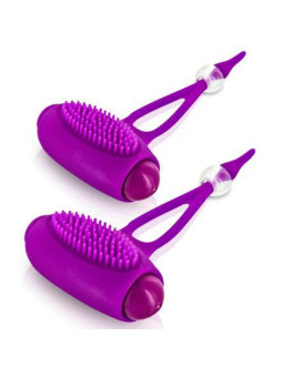 ESTIMULADOR DE PEZONES BANCROFT CON VIBRACIÓN INTENSA DE LA MARCA PRETTY LOVE FLIRTATION