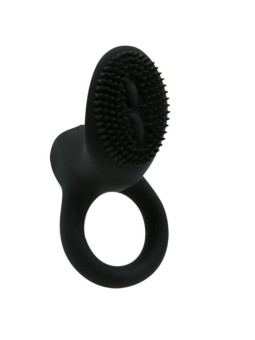 ANILLO VIBRADOR COBRA NEGRO CON ESTIMULADOR CLITORAL DE LA MARCA PRETTY LOVE MALE