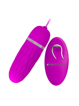 HUEVO VIBRADOR DAWN 12 MODOS CON MANDO A DISTANCIA DE LA MARCA PRETTY LOVE