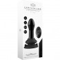 PLUGGY - GLASS VIBRATOR - WITH SUCTION CUP AND REMOTE - RECARGABLE - 10 VELOCIDADES - NEGRO DE LA MARCA SHOTS