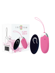 HUEVO VIBRADOR RECARGABLE CON MANDO A DISTANCIA ROSA DE LA MARCA INTENSE COUPLES TOYS