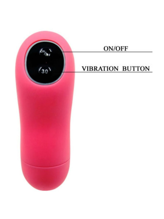 ESTIMULADOR PUNTO G 30 MODOS SILICONA SUAVE DE LA MARCA PRETTY LOVE FLIRTATION