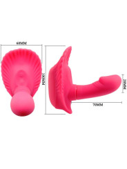 ESTIMULADOR PUNTO G 30 MODOS SILICONA SUAVE DE LA MARCA PRETTY LOVE FLIRTATION