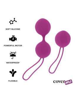 BOLAS KEGEL ENTRENADOR SUELO PÉLVICO LILA DE LA MARCA COVERME