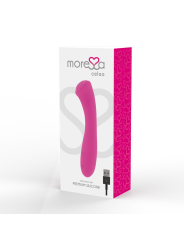 VIBRADOR CELSO SILICONA RECARGABLE 30 MODOS USB DE LA MARCA MORESSA