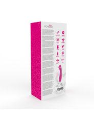 VIBRADOR CELSO SILICONA RECARGABLE 30 MODOS USB DE LA MARCA MORESSA